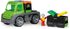 LENA Truxx auto svoz tříděného odpadu set se 2 kontejnery a figurkou 4453