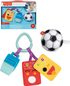 Baby set píšťálka s míčem a trestnými kartami pro malé fotbalisty
