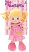 Baby panenka Anežka blondýnka 36cm mluví zpívá česky textilní na baterie CZ Zvuk