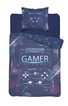 DETEXPOL Povlečení Gamer blue Bavlna, 140/200, 70/80 cm