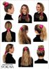 Saténová scrunchie gumička do vlasů