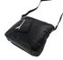 Černá dámská středně velká crossbody kabelka 1911-BB