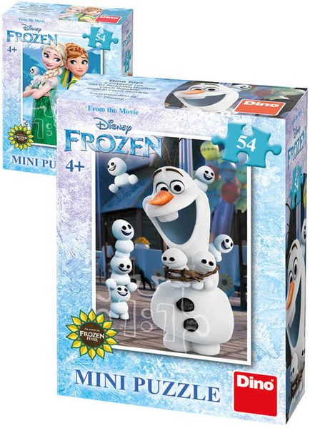 Puzzle Disney pohádky 54 dílků 20x13cm různé druhy skládačka v krabici