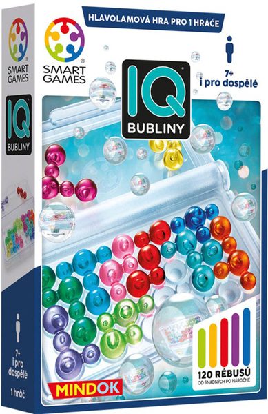MINDOK HRA Smart IQ Bubliny hlavolam pro 1 hráče