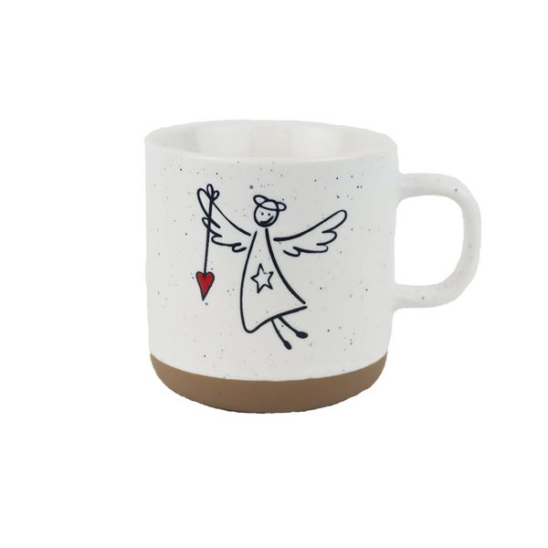 Porcelánový hrnek anděl X8694 - 400ml; 345 g; D87xH89xBD70mm