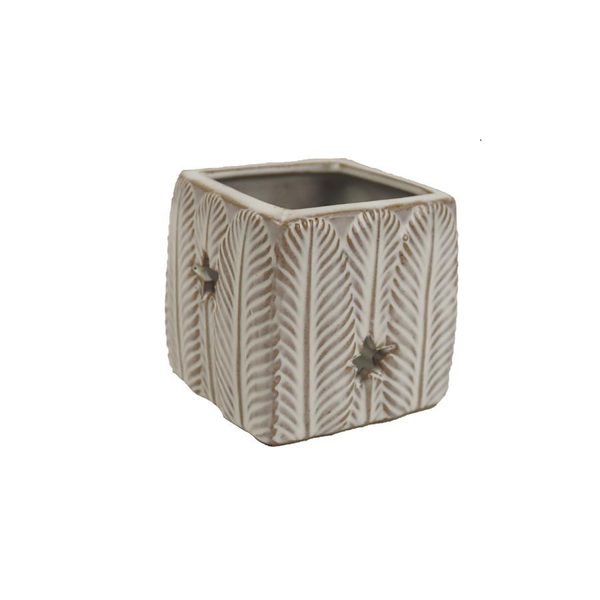 Dekorační svícen X4115 - 8.2 x 8.2 x 7.5 cm