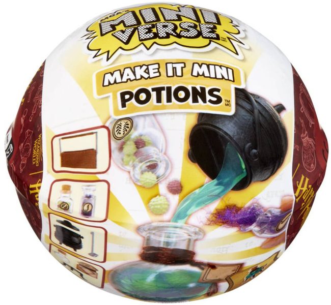 MGAs Mini Verse Harry Potter Mini kouzla s překvapením různé druhy v kouli