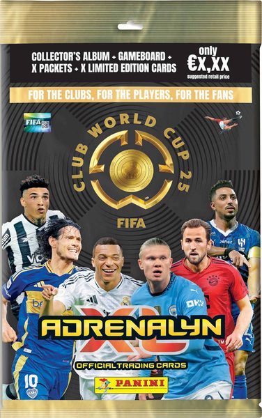 PANINI FIFA Club World Cup 2025 Starter set sběratelské karty 18ks + album