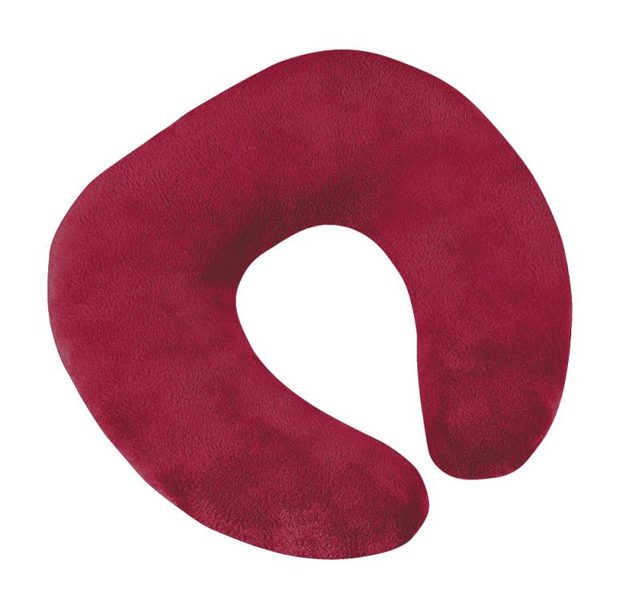 Polštářek cestovní podkova Bordová 24/020 30x35 cm