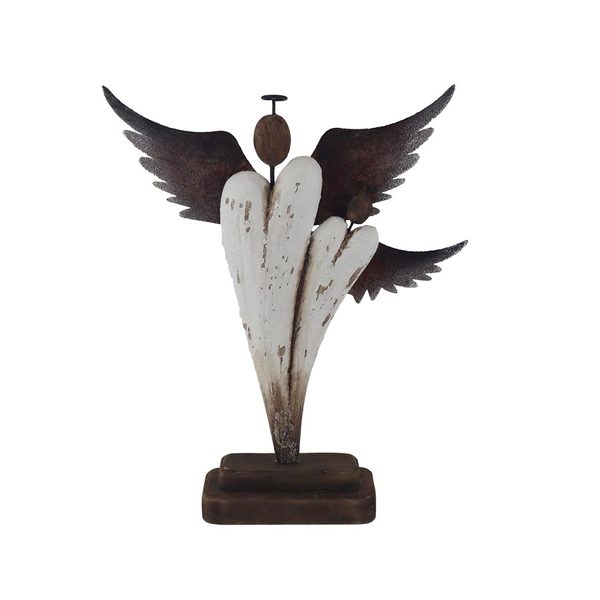 Dekorace andělé D7387/2 - 23 × 6 × 26.5 cm