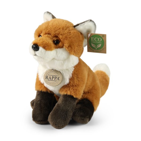 Plyšová liška sedící 23 cm ECO-FRIENDLY SOFT