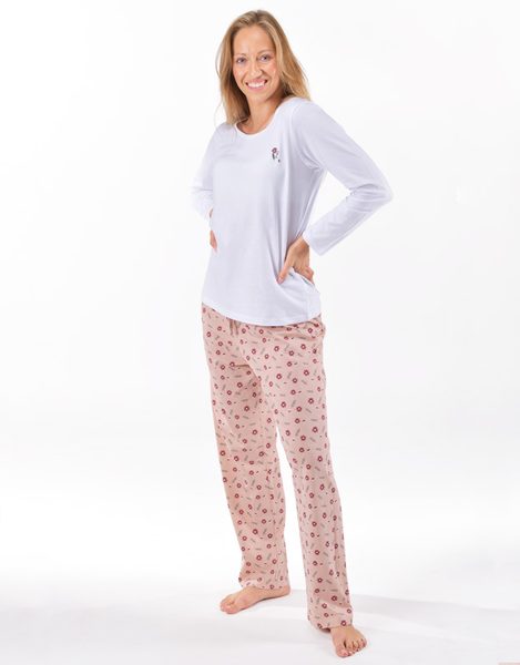 Dámské pyžamo dlouhé 19167P