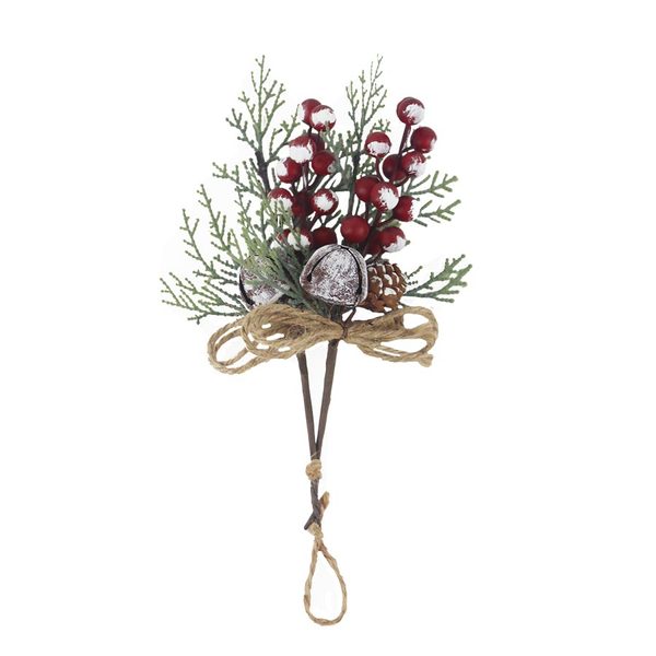 Dekorační větev s bobulemi P2323 - 27 cm