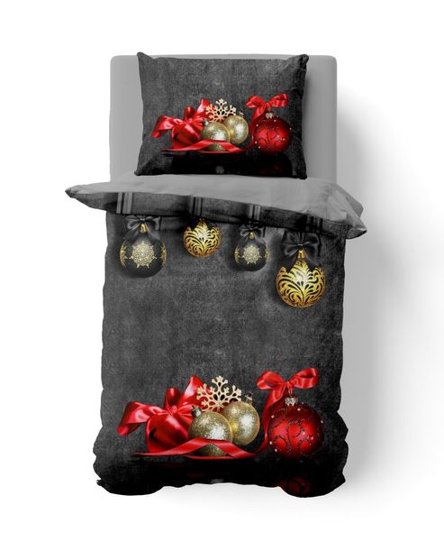 3D povlečení Vánoční koule