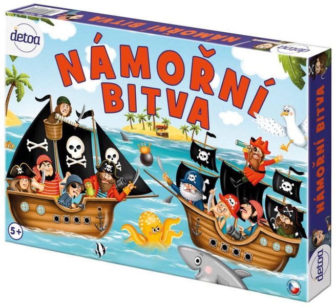 DETOA Hra Námořní bitva lodě *SPOLEČENSKÉ HRY*