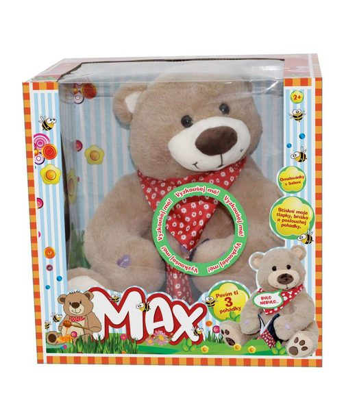 Medvídek pohádkový Max vypráví české pohádky