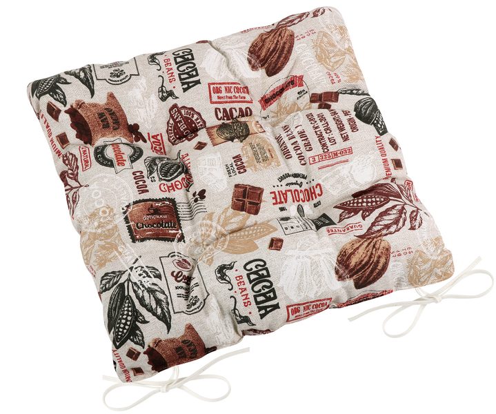 Sedák EMA prošívaný Béžová,Hnědá 41/563 40x40 cm