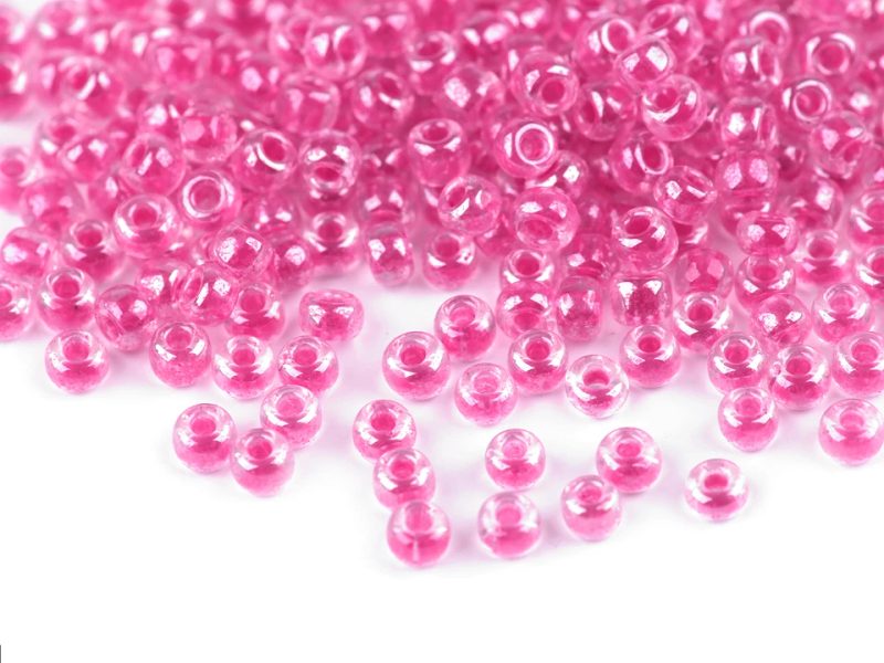 Rokajl 8/0 - 3 mm s průtahem, zářivé barvy 50g