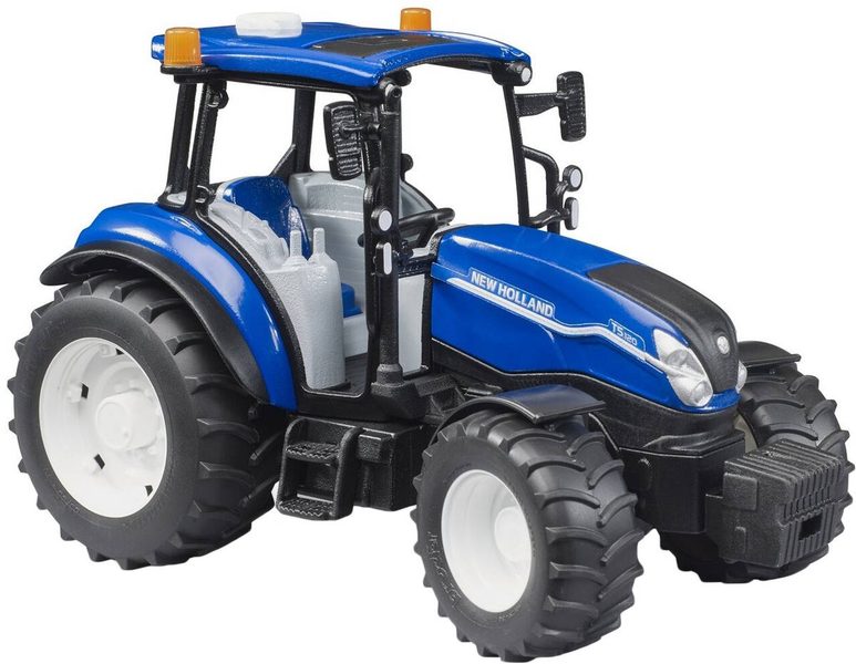BRUDER 02184 Traktor New Holland T5.120 modrý model 1:16 plast