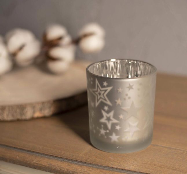 Dekorační svícen S0369/2 - dia 8.8 x 10 cm