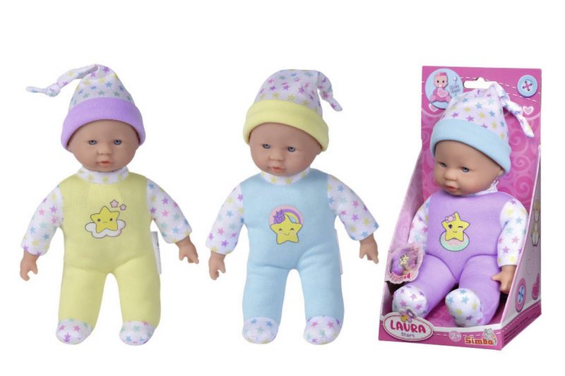 SIMBA Panenka Laura Stars Collection 20cm, 3 druhy