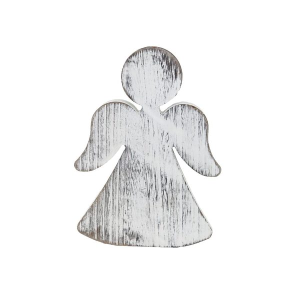 Dekorace anděl D7982/1 - 14x13.5x2.5cm