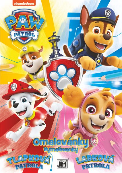 Omalovánka A4 Paw Patrol