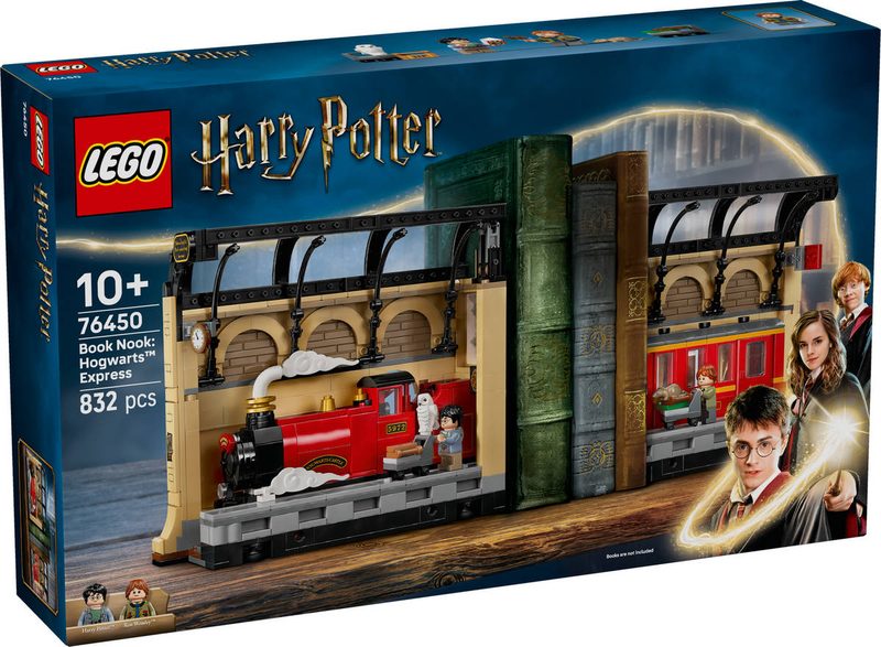 LEGO Harry Potter knižní zarážka Spěšný vlak 76450