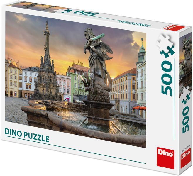 DINO Puzzle Olomouc 47x33cm skládačka 500 dílků v krabici