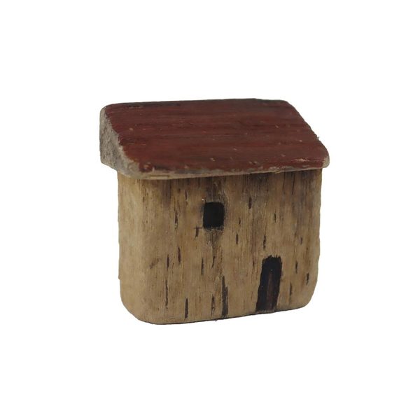 Dekorace domeček D6276 - 5,5 × 2,8 × 5,5 cm