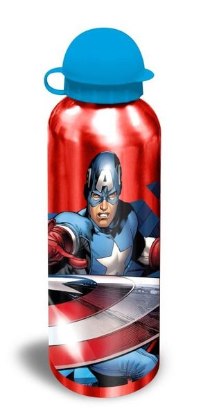ALU láhev Avengers Kapitán Amerika Hliník, Plast, 500 ml