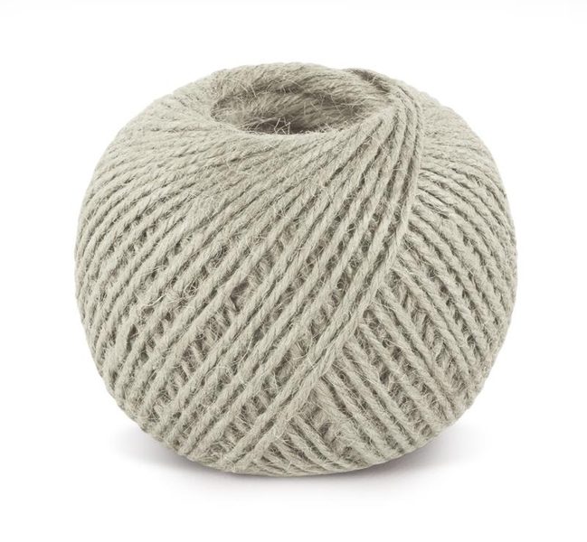 Jutový motouz Bílá 2524/015 klubko 200g, cca 130 m, průměr 1.75 mm