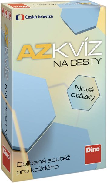 DINO Hra AZ KVÍZ Na cesty Nové otázky 600 otázek *SPOLEČENSKÉ HRY*