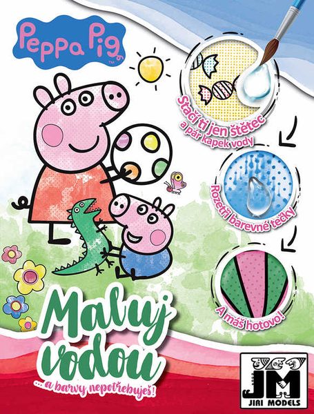 Vodová omalovánka A4 Peppa Pig