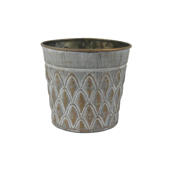 Květináč plechový K4468/2 - 13 × 10 × 11.5