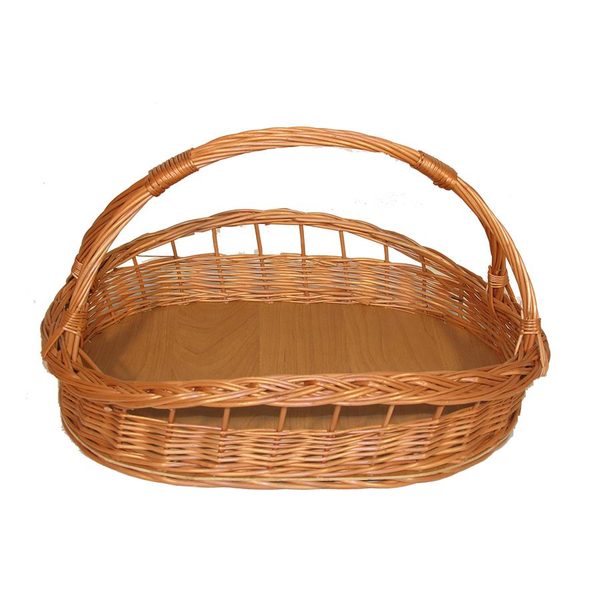 Podnos oválný s podélným obl.menší