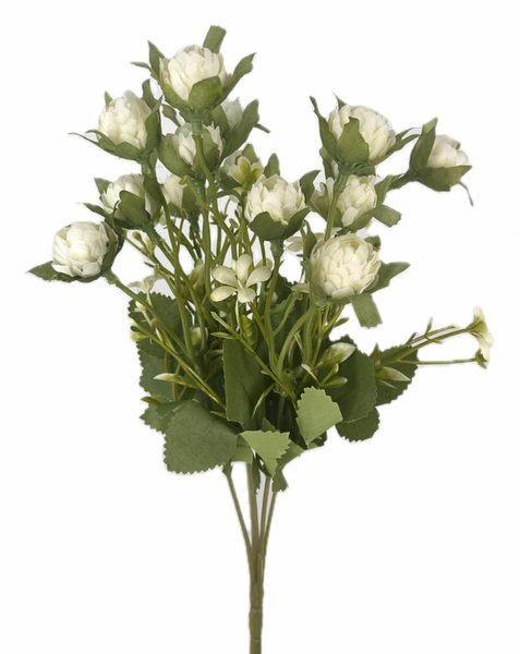 Umělé kamélie - bílá