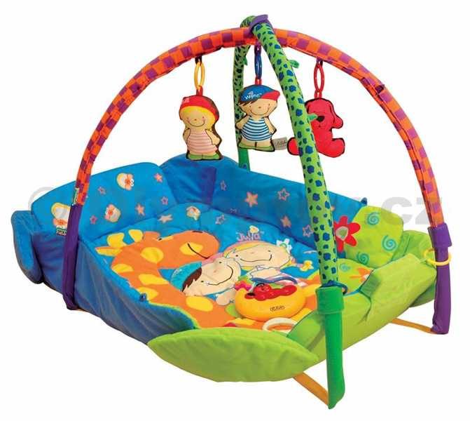 Hrací deka s hrazdičkou pro miminko (interaktivní)