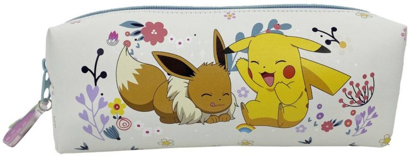 Pokémon pouzdro na tužky dětský dívčí penál 28x8cm Flowers