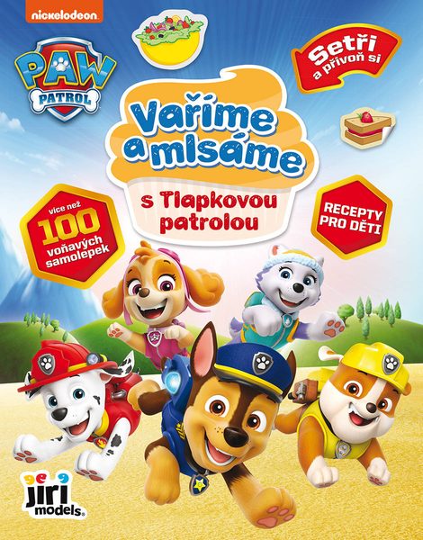 JIRI MODELS Vaříme a mlsáme Tlapková Patrola recepty s aktivitami
