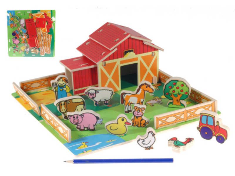 Domeček 30x30 se zvířátky