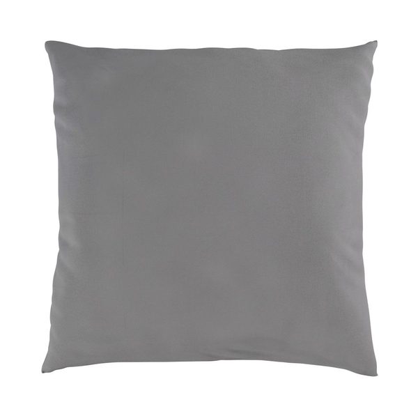 Povlak na polštář flanelový 40x40cm světle šedý