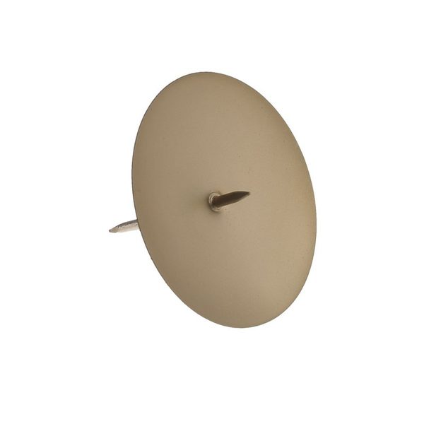 Misky s bodci 5,3 cm zlatá matná balení 4 KUSY