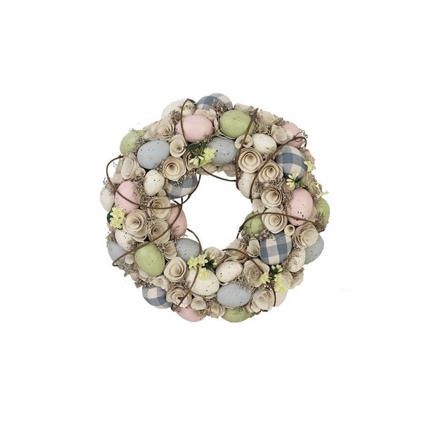 Velikonoční dekorační věnec P1612