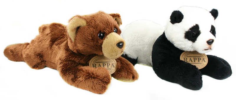 Medvěd nebo Panda ležící 18 cm