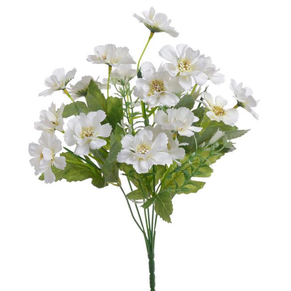 Umělá kytice krásenka - bílá