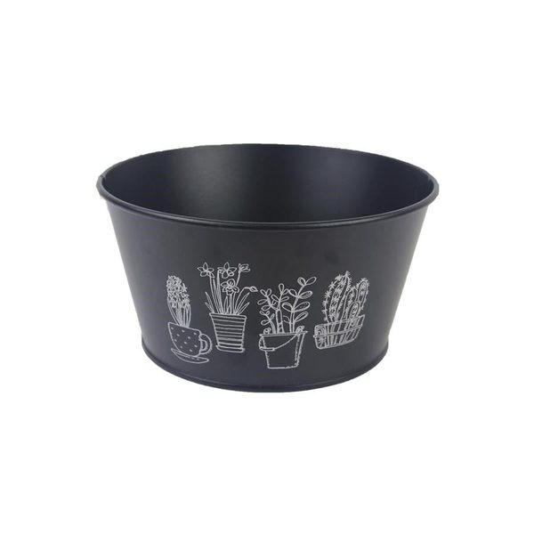 Obal kovový K2605/2 - dia 19,5 x 10,5 cm