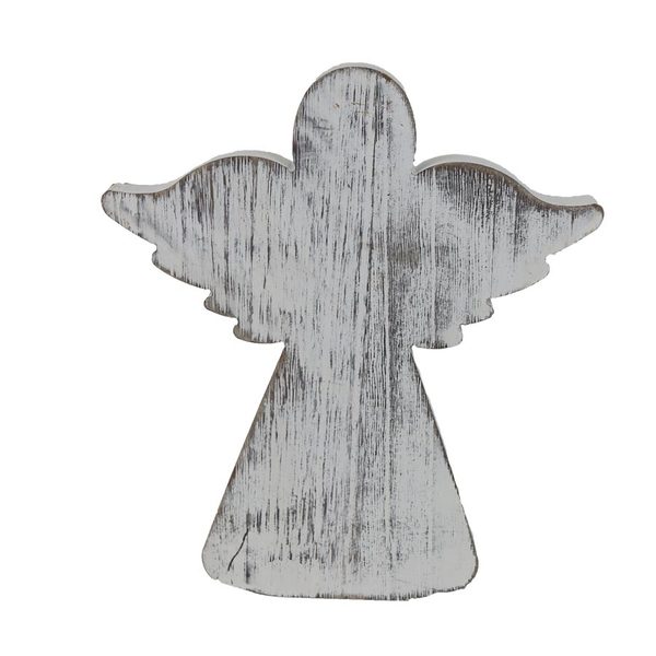 Dekorace anděl D7981/3 - 24x23.5x2.5cm