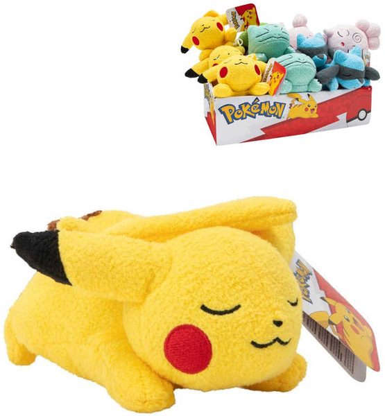 PLYŠ Pokémon spící postavička 13cm 4 druhy *PLYŠOVÉ HRAČKY*