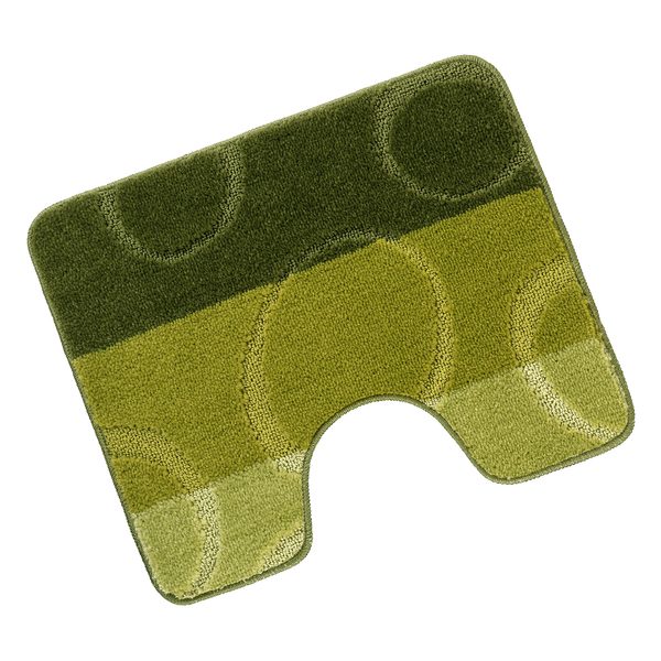 BANY 60x50 cm - s výkrojem - 60x50 cm Elipsa zelená